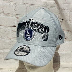 New Era MLB LA Los Angeles Dodgers 39THIRTY 2020 World Series Hat Cap Champions